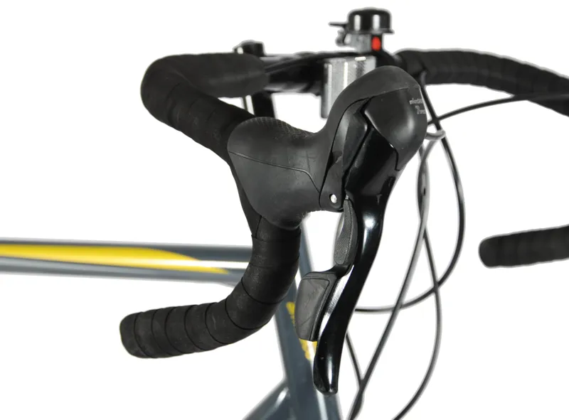 Ammaco Pace 700c Road Sports Bike Yellow-6